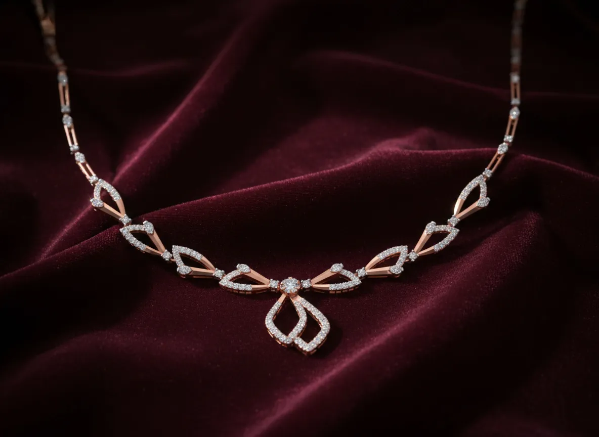 Lunara Diamond Grace Necklace
