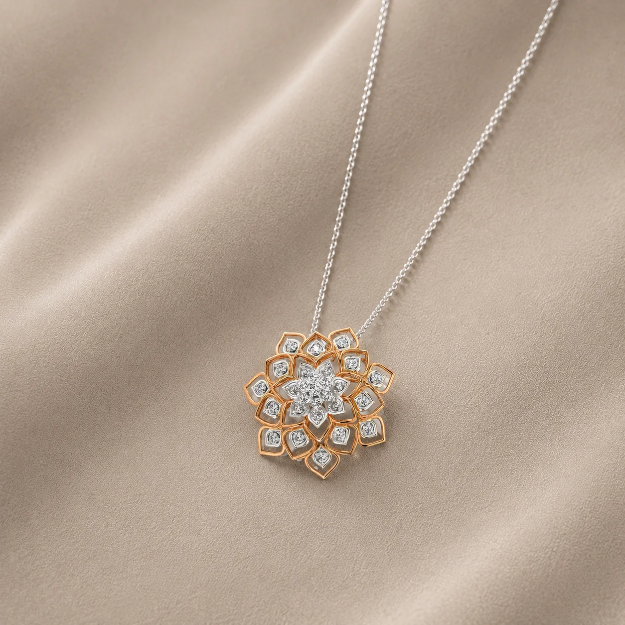 Roselle Bloom Pendant