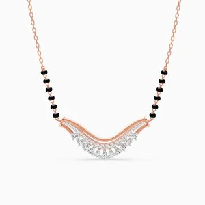 Moonlit Grace Diamond Mangalsutra