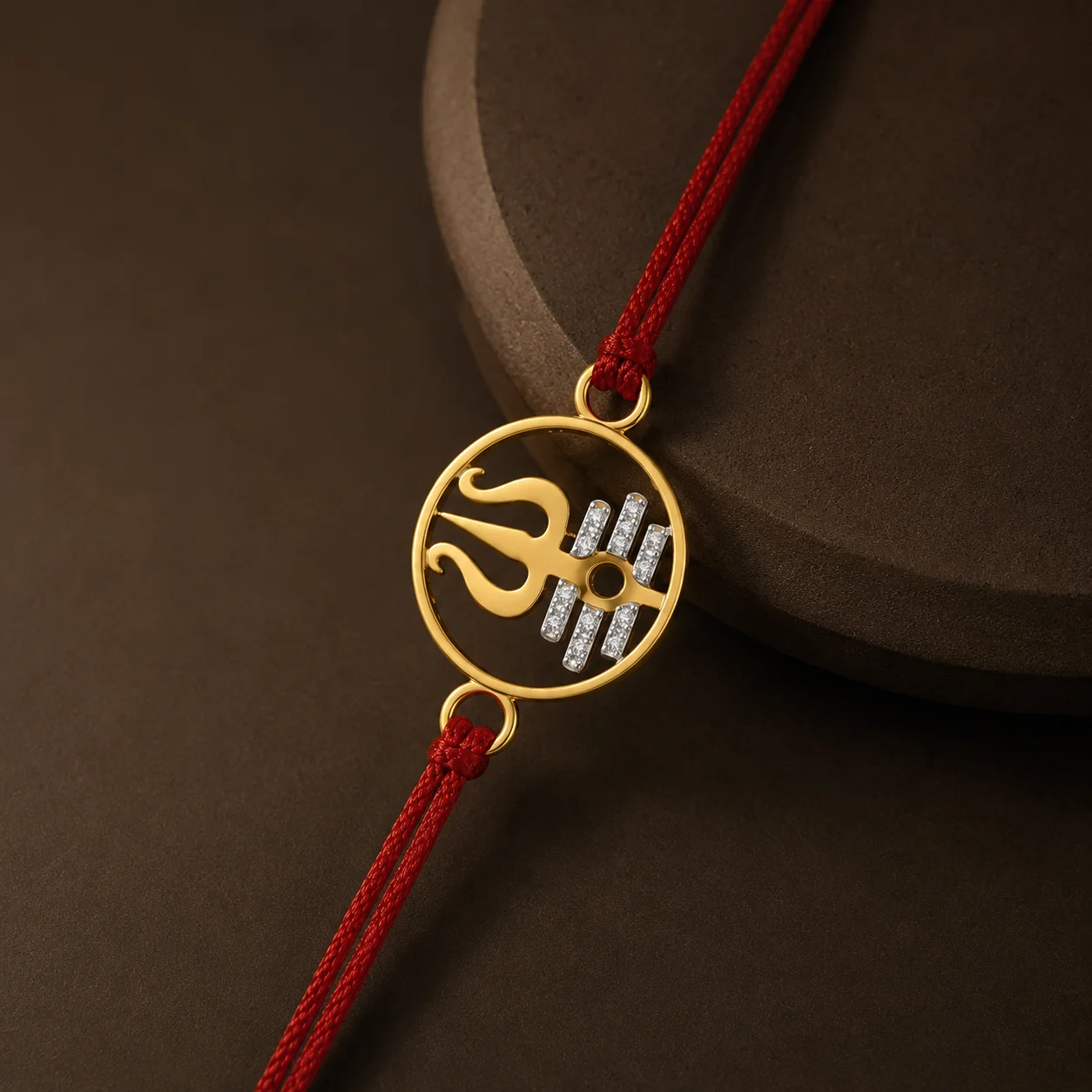 Trishakti Diamond Rakhi