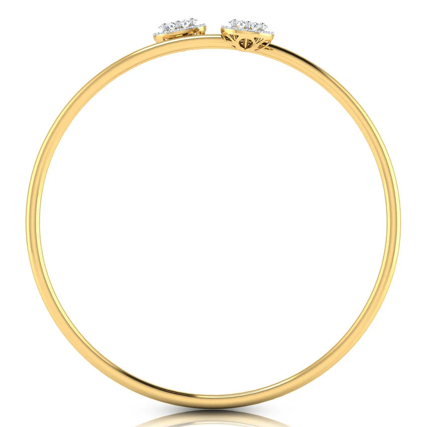 Aurelia Twin Bloom Diamond Bracelet