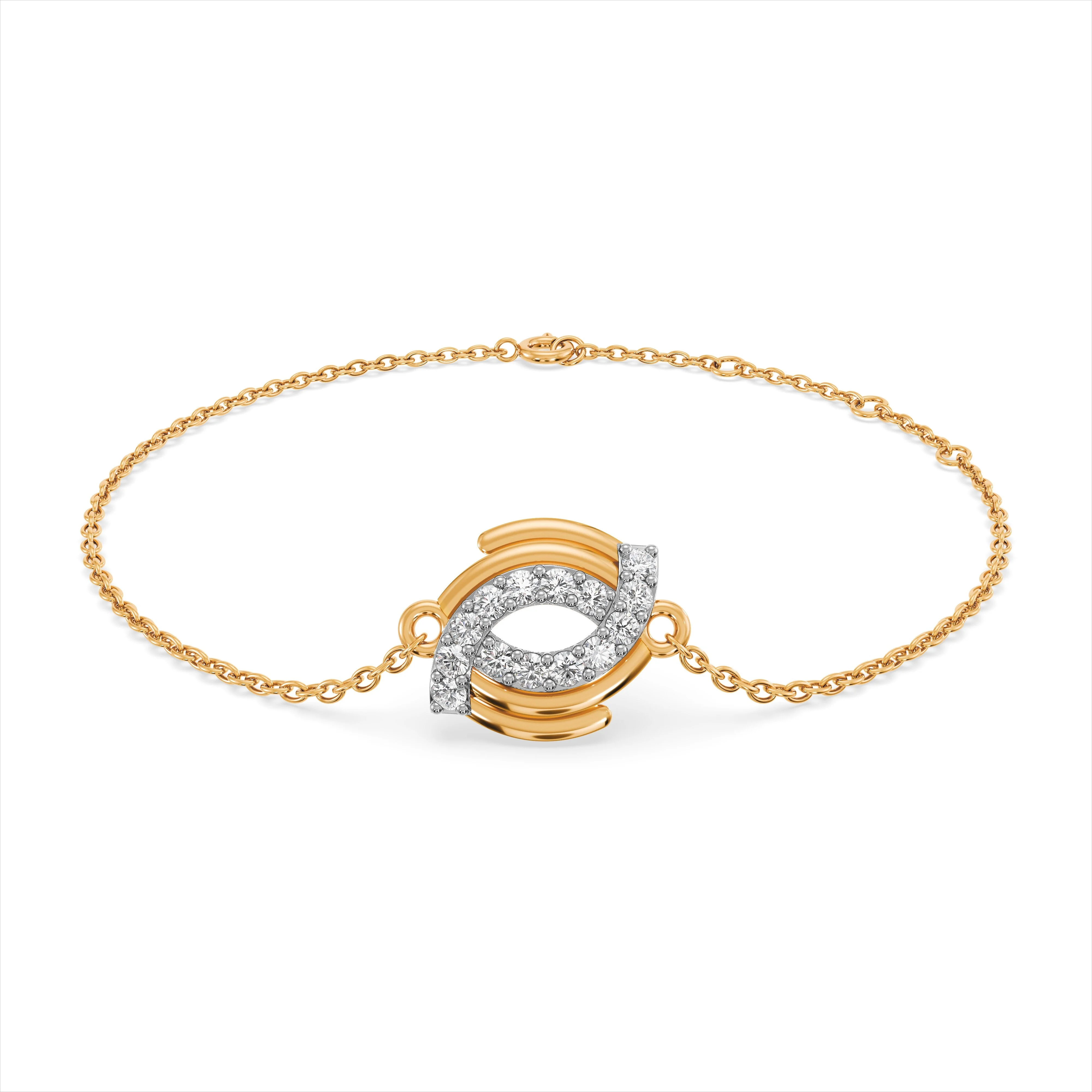 Guardian Eye Diamond Bracelet