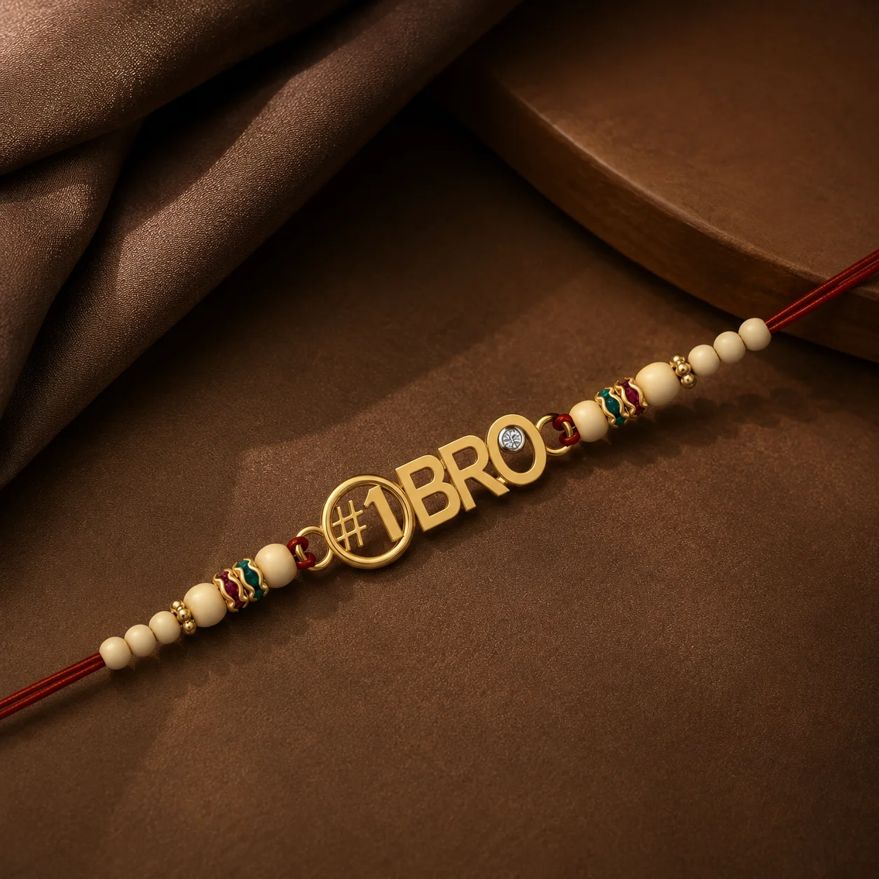 No.1 Brother Diamond Rakhi