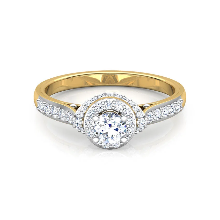 Aurora Crown Halo Ring