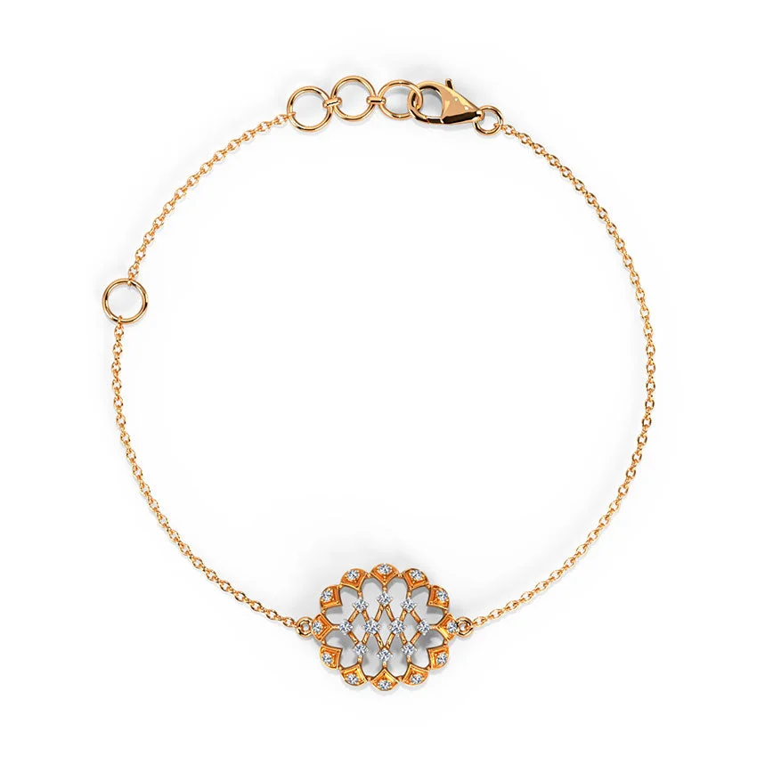 Imperial Lace Diamond Bracelet