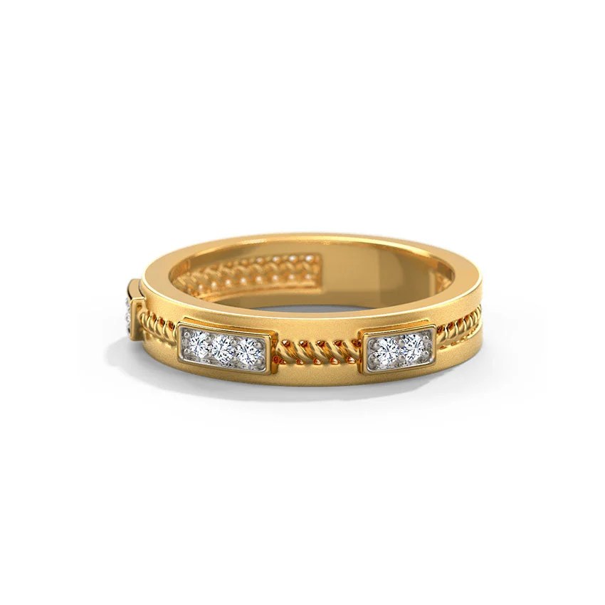 Regal Link Diamond Ring