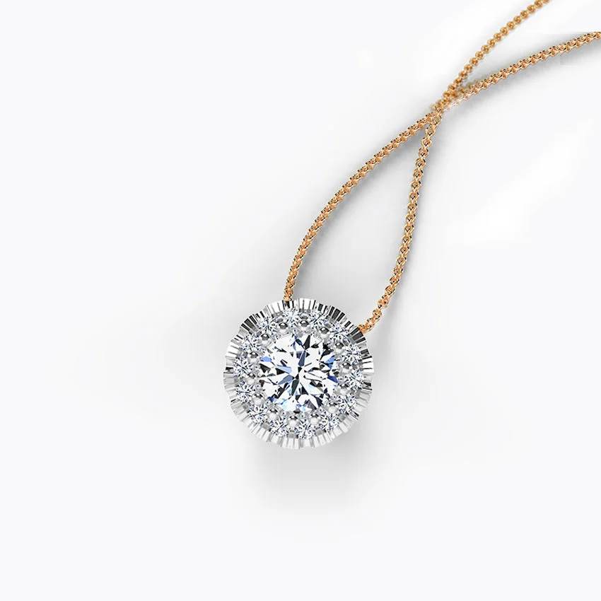 Fleur Halo Pendant