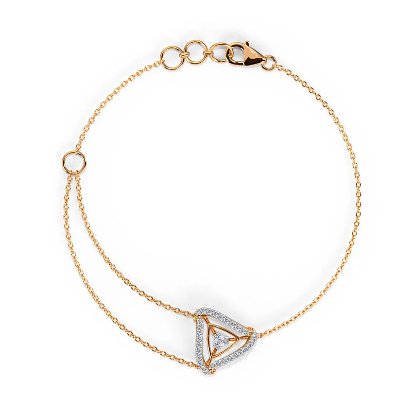 Aura Triangle Bracelet
