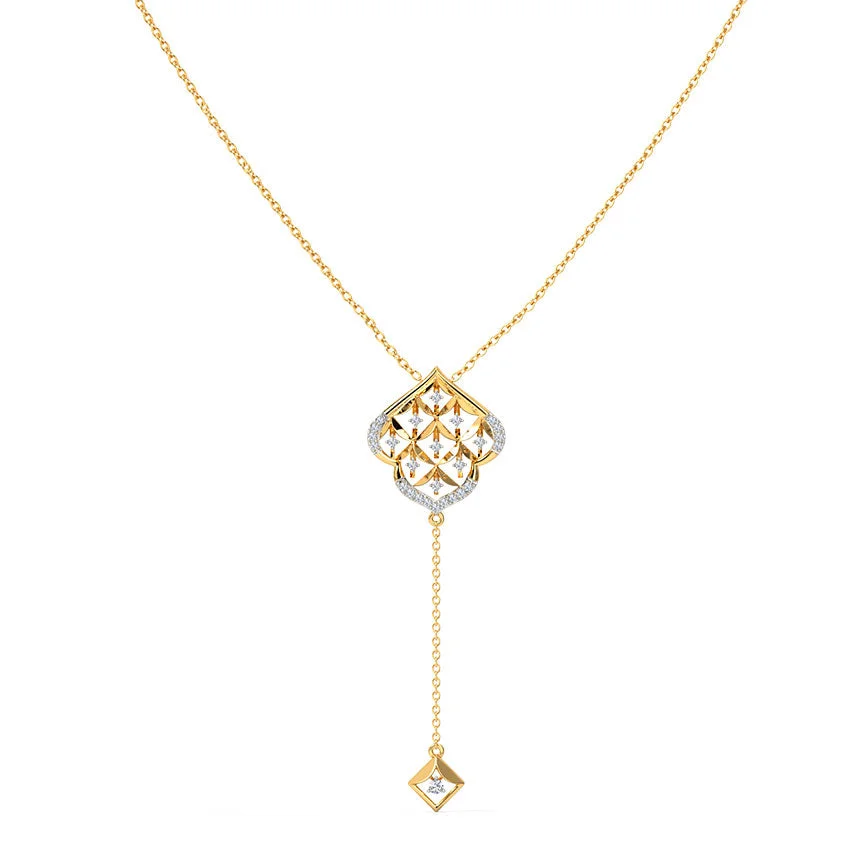 Regalia Charm Diamond Necklace