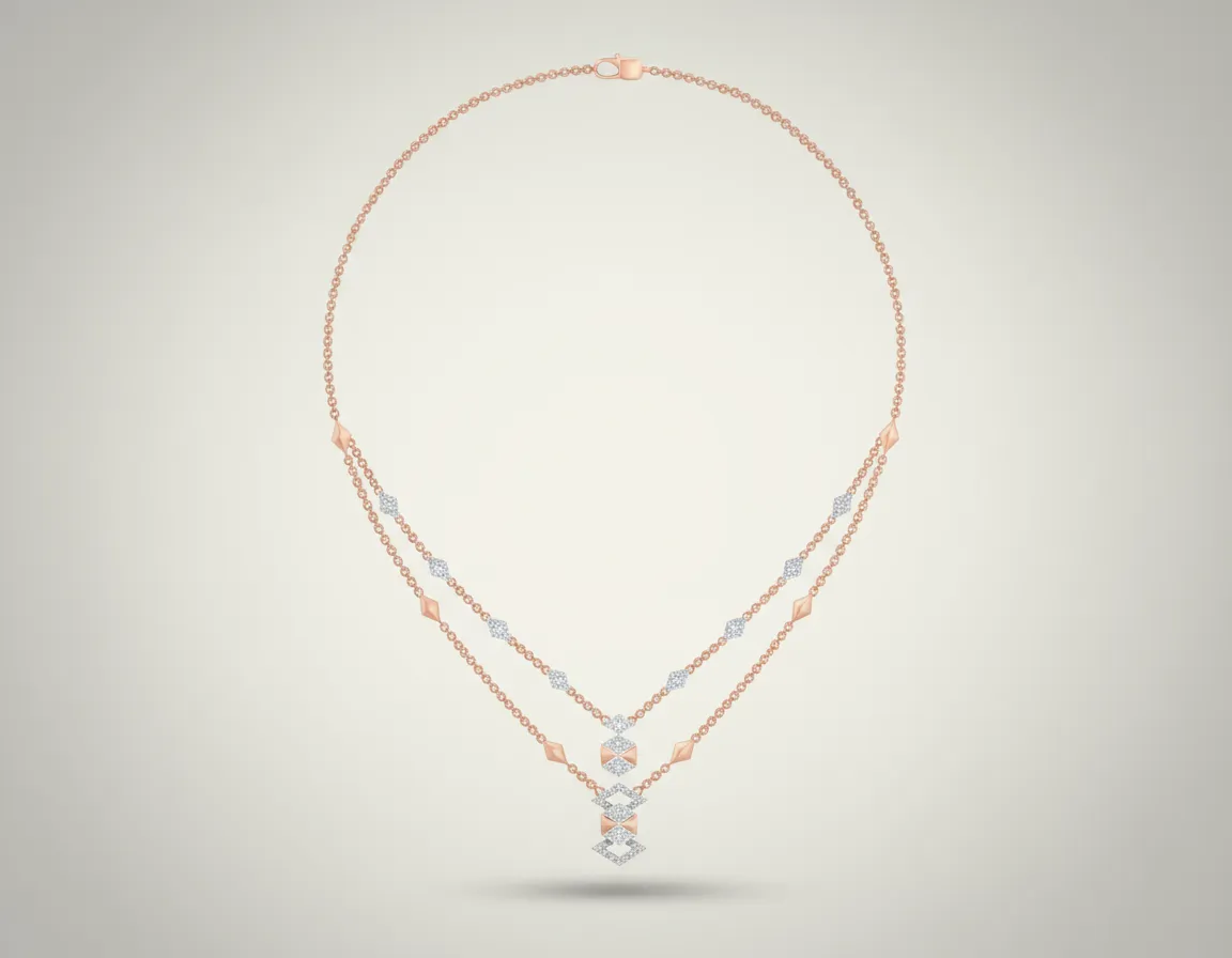 Trielle Cascade Necklace