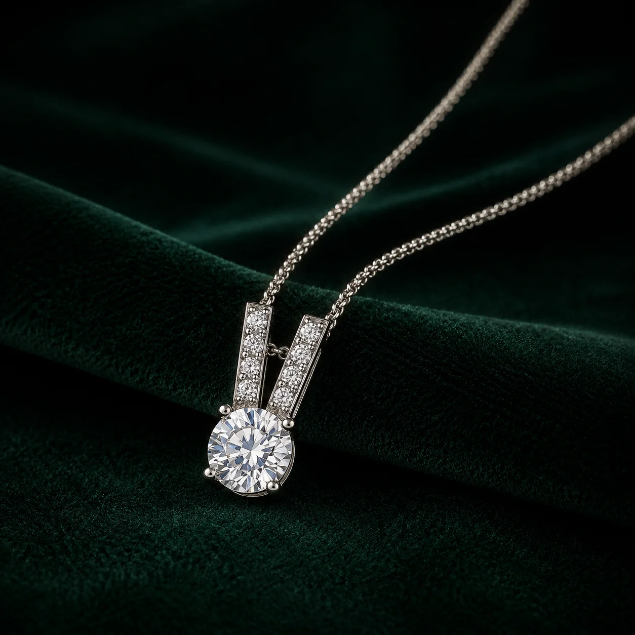 Aurelia Twin Spark Pendant
