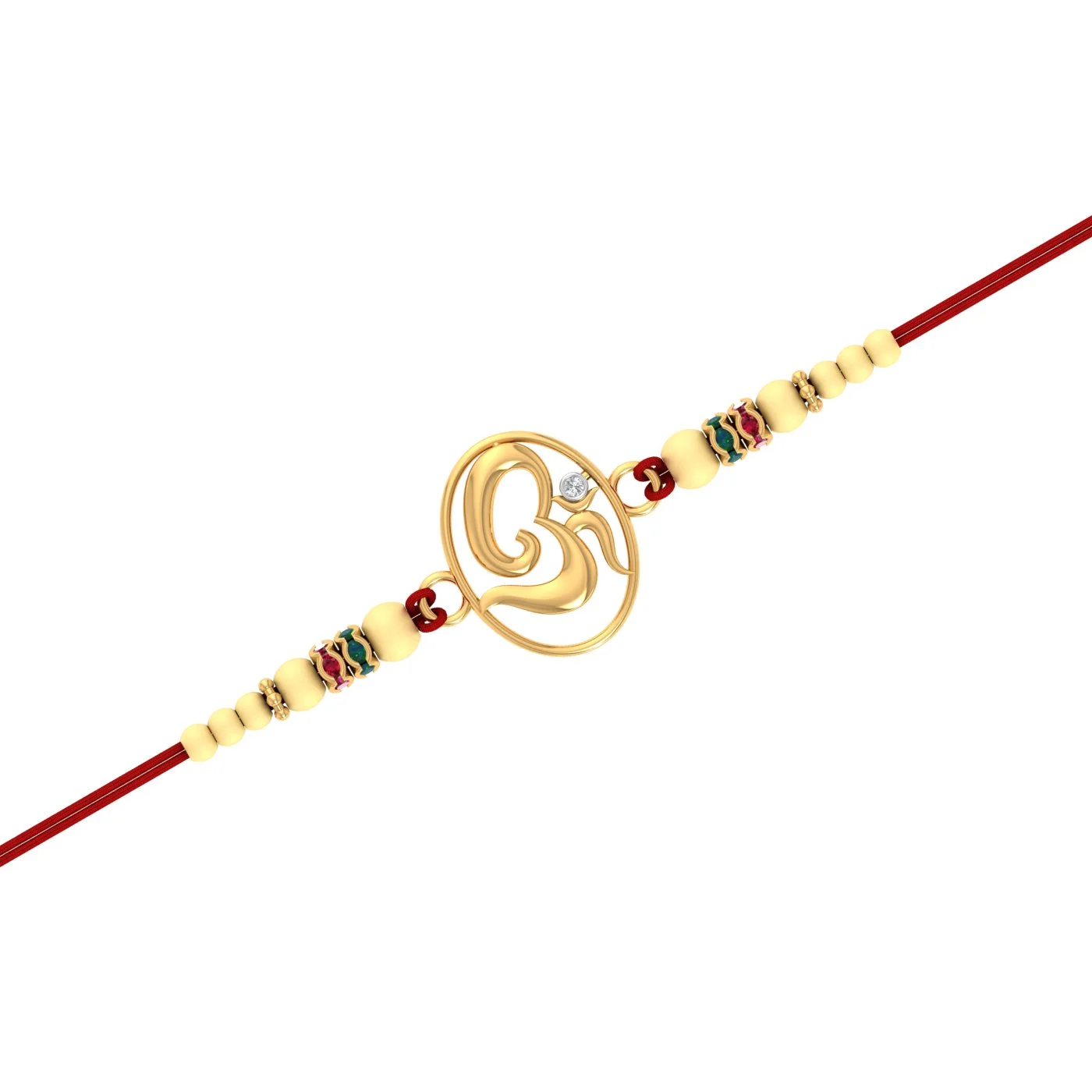 Ganesh Serenity Diamond Rakhi