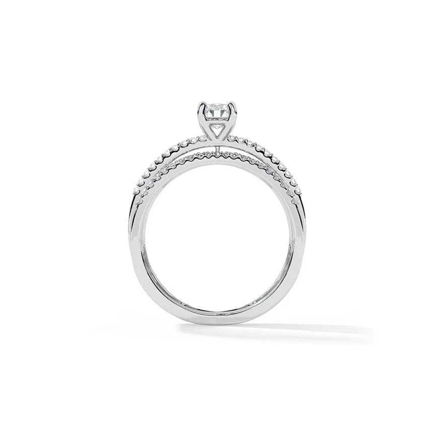 Celeste Triple Band Diamond Ring