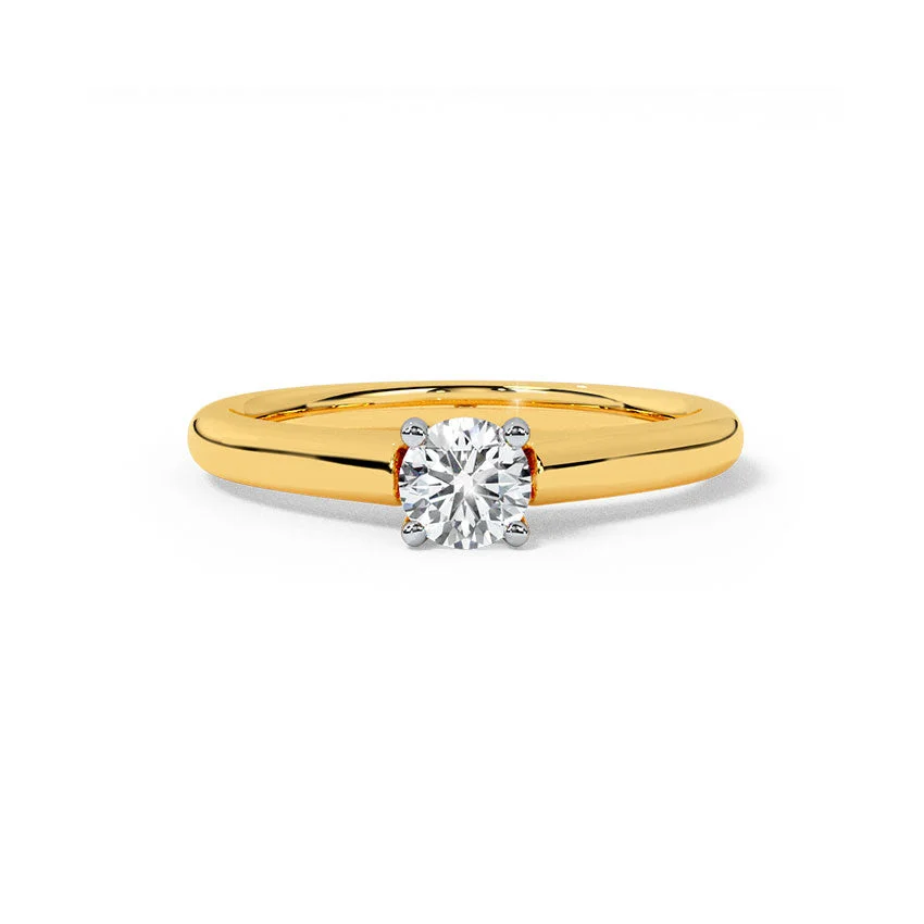 Signature Round Solitaire Ring
