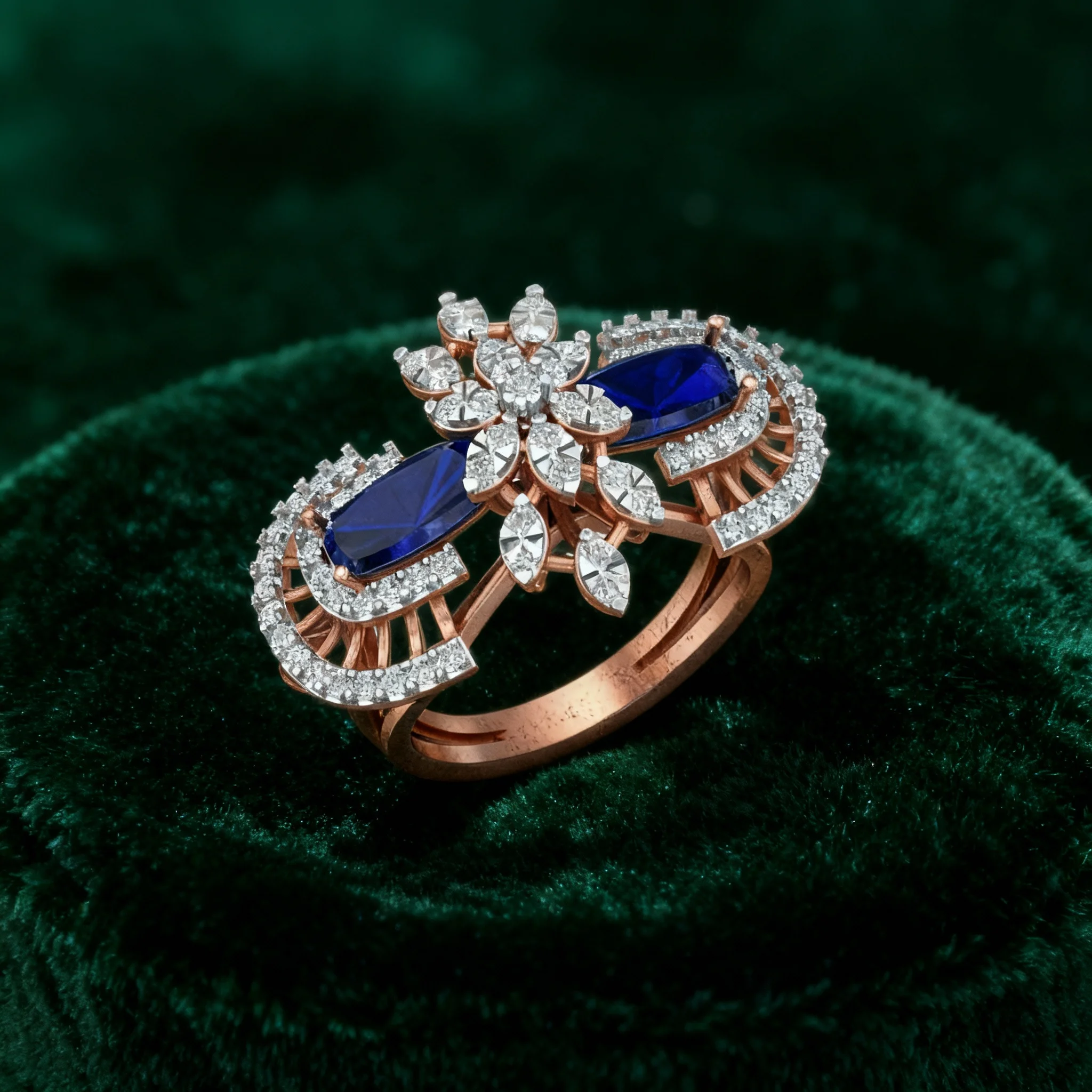 Elysian Sapphire Bloom