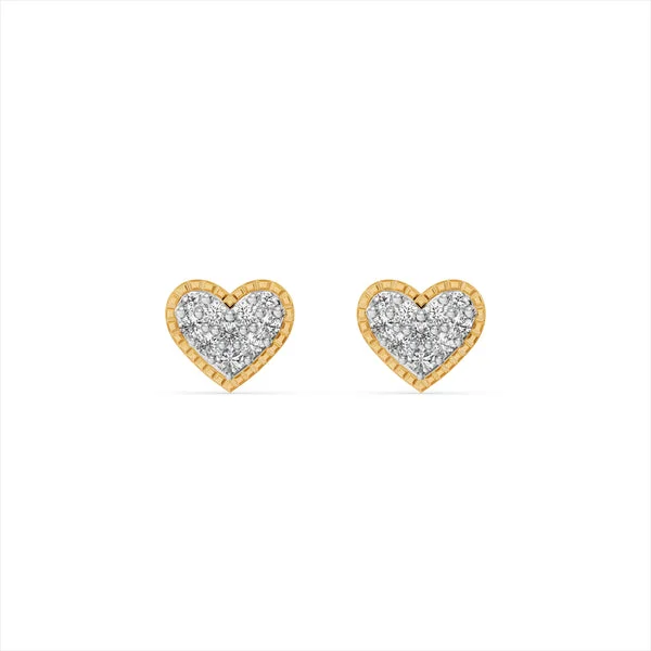 Heart of Brilliance Studs