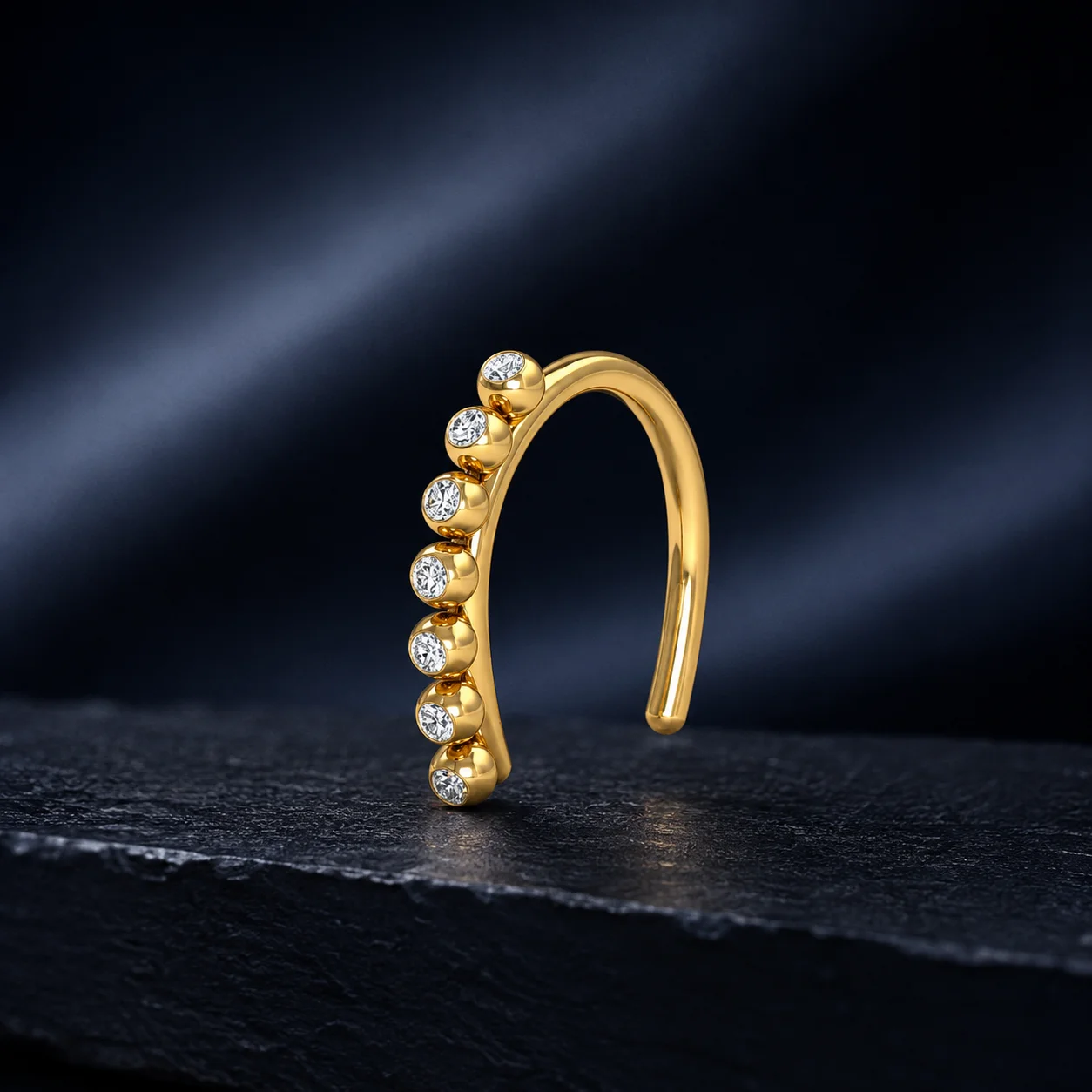 Celestial Cascade Nose Pin