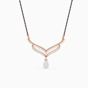 Angel Wings Diamond Mangalsutra