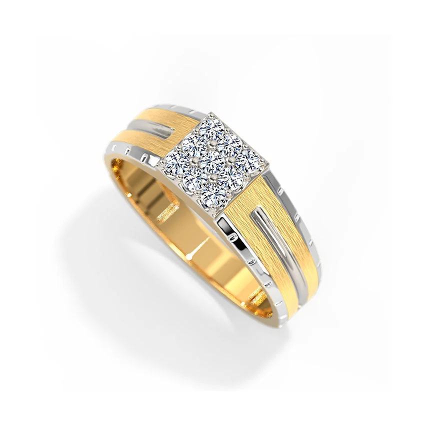 Elite Square Diamond Ring