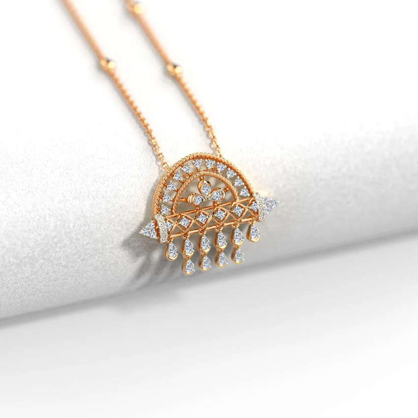 Noor Jharokha Diamond Necklace