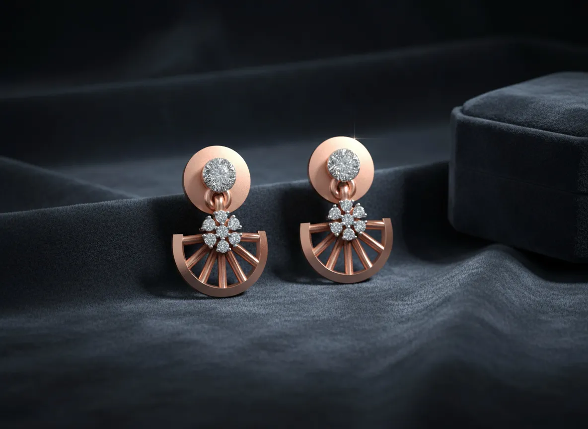 Aurex Fan Earrings