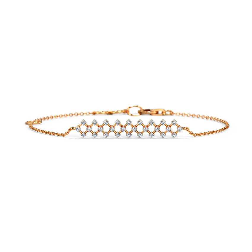 Diamond Mosaic Bracelet