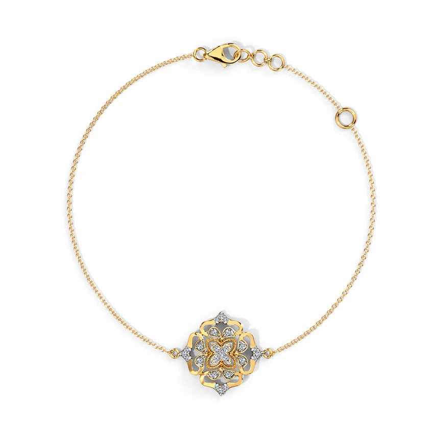 Royal Fleur Diamond Bracelet