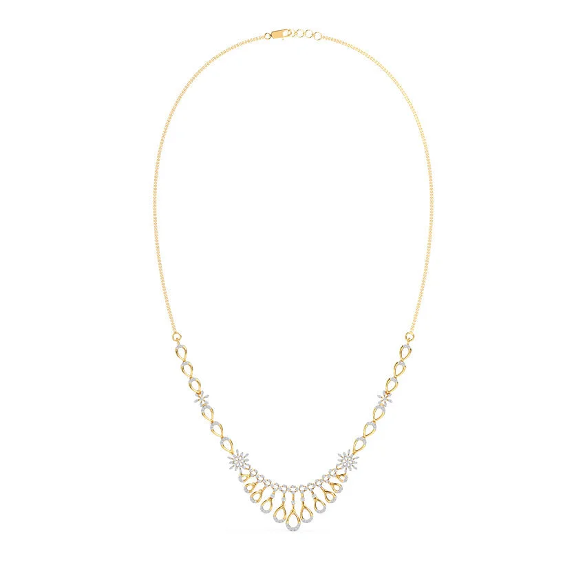 Elysia Bloom Diamond Necklace
