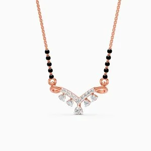 Celeste Vine Diamond Mangalsutra