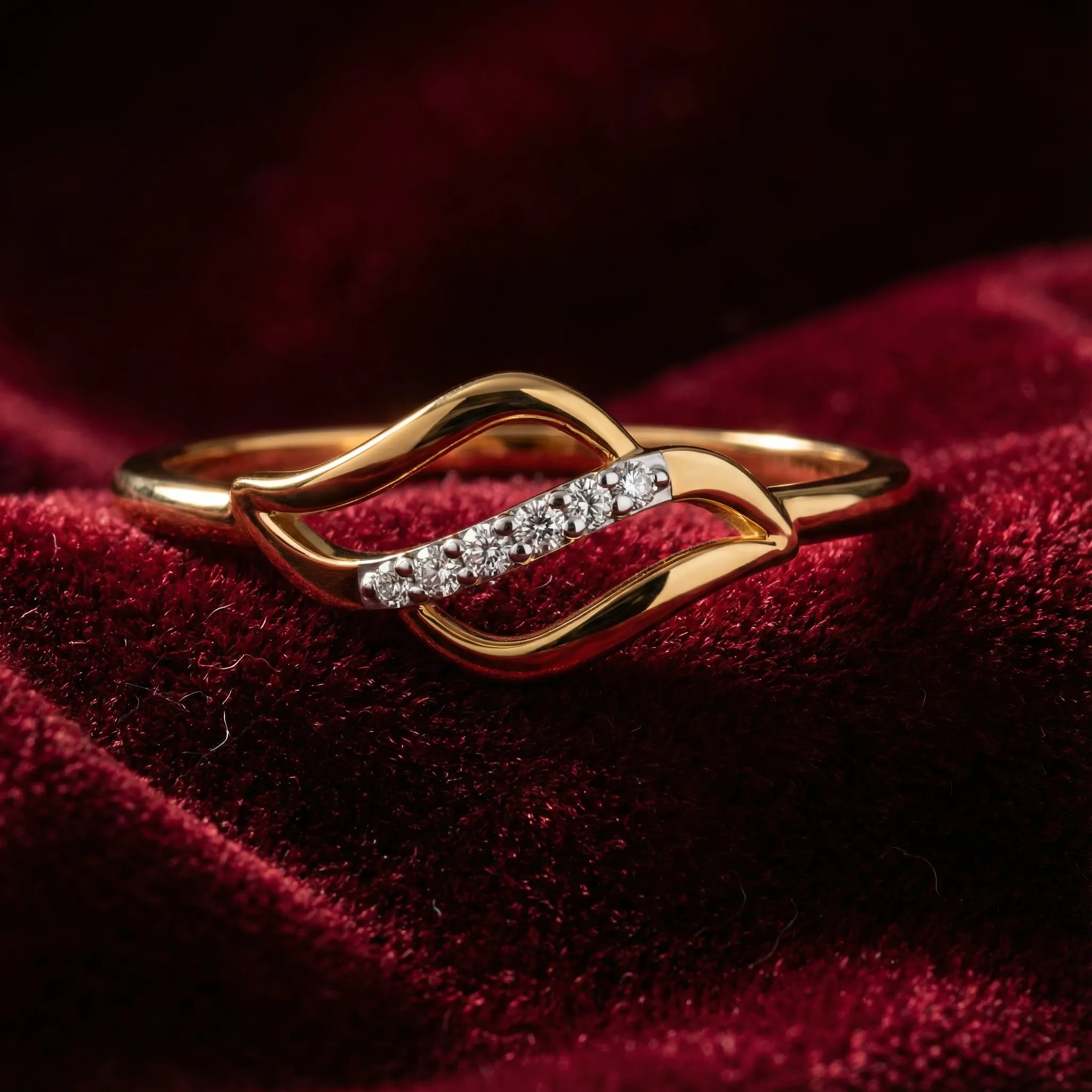 Luminous Wave Ring