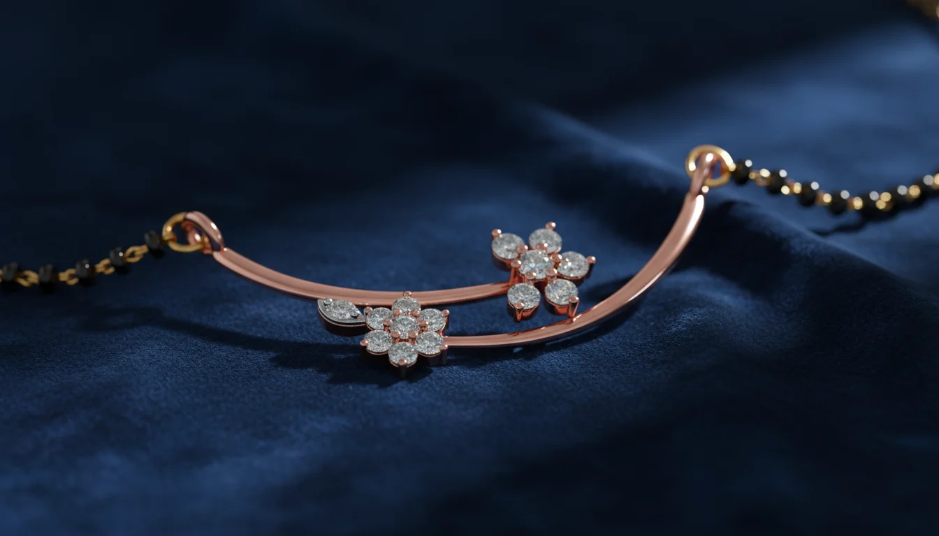 Aria Twin Bloom Mangalsutra