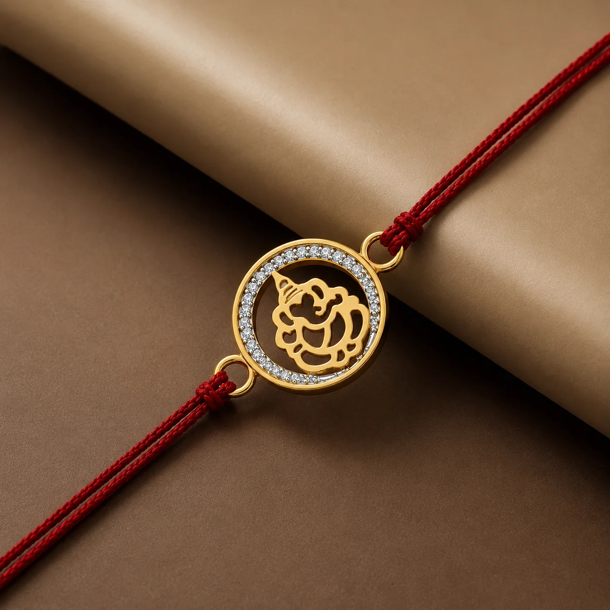 Shree Om Diamond Rakhi