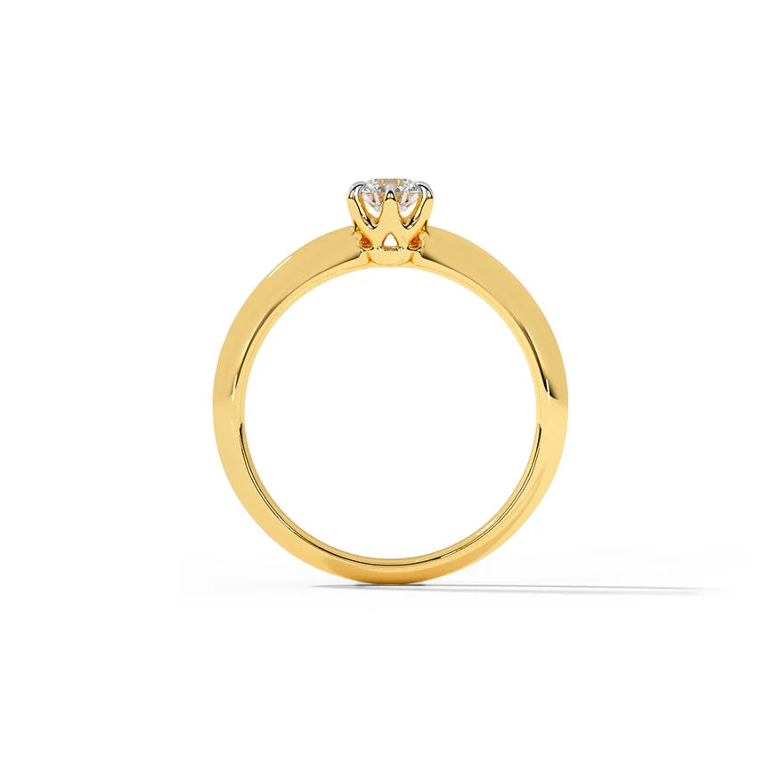 Classic Round Solitaire Ring