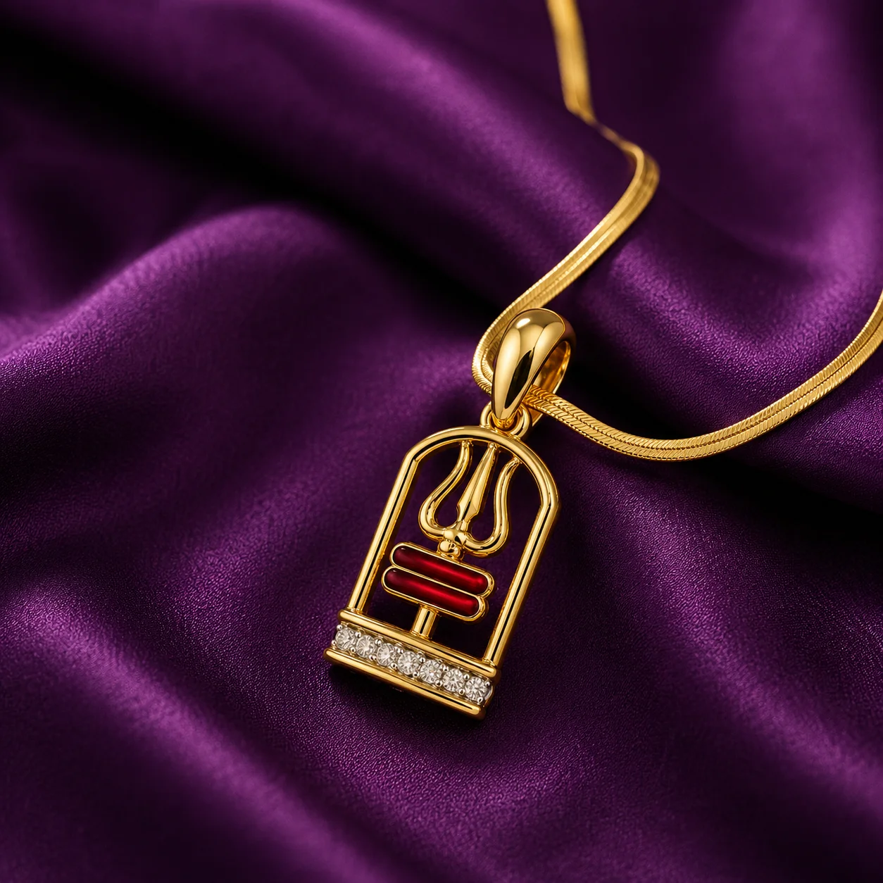 Rudra Grace Diamond Pendant