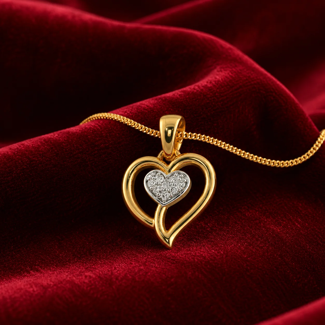 Infinite Love Diamond Pendant