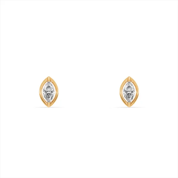 Marquise Glow Studs