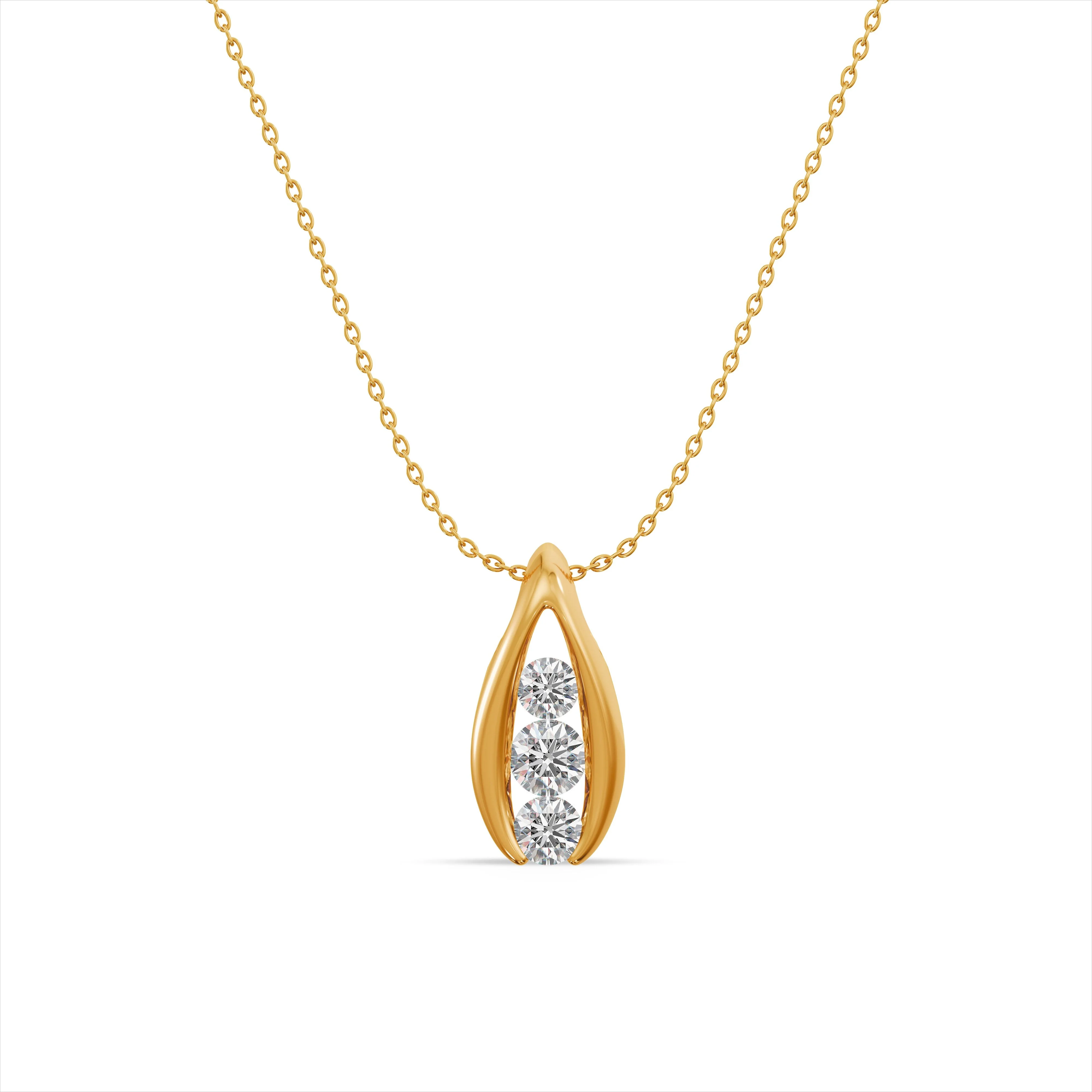 Eternal Trio Diamond Pendant