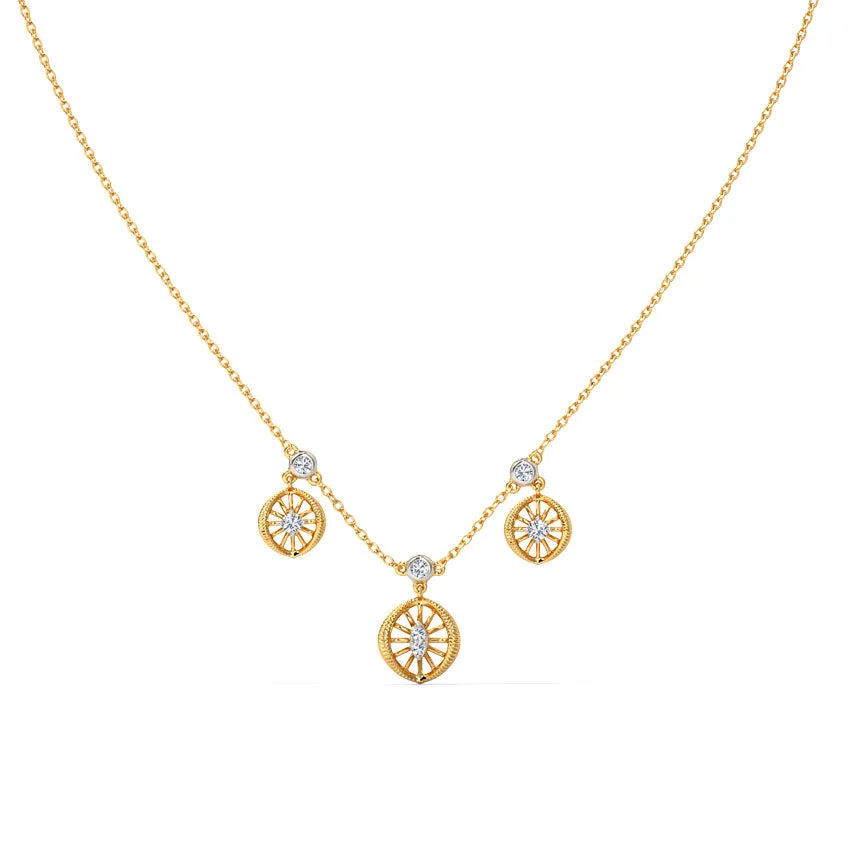 . Solaris Charm Necklace