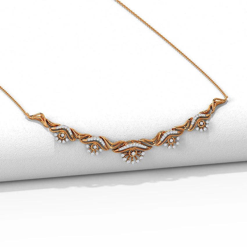 Solara Grace Diamond Necklace