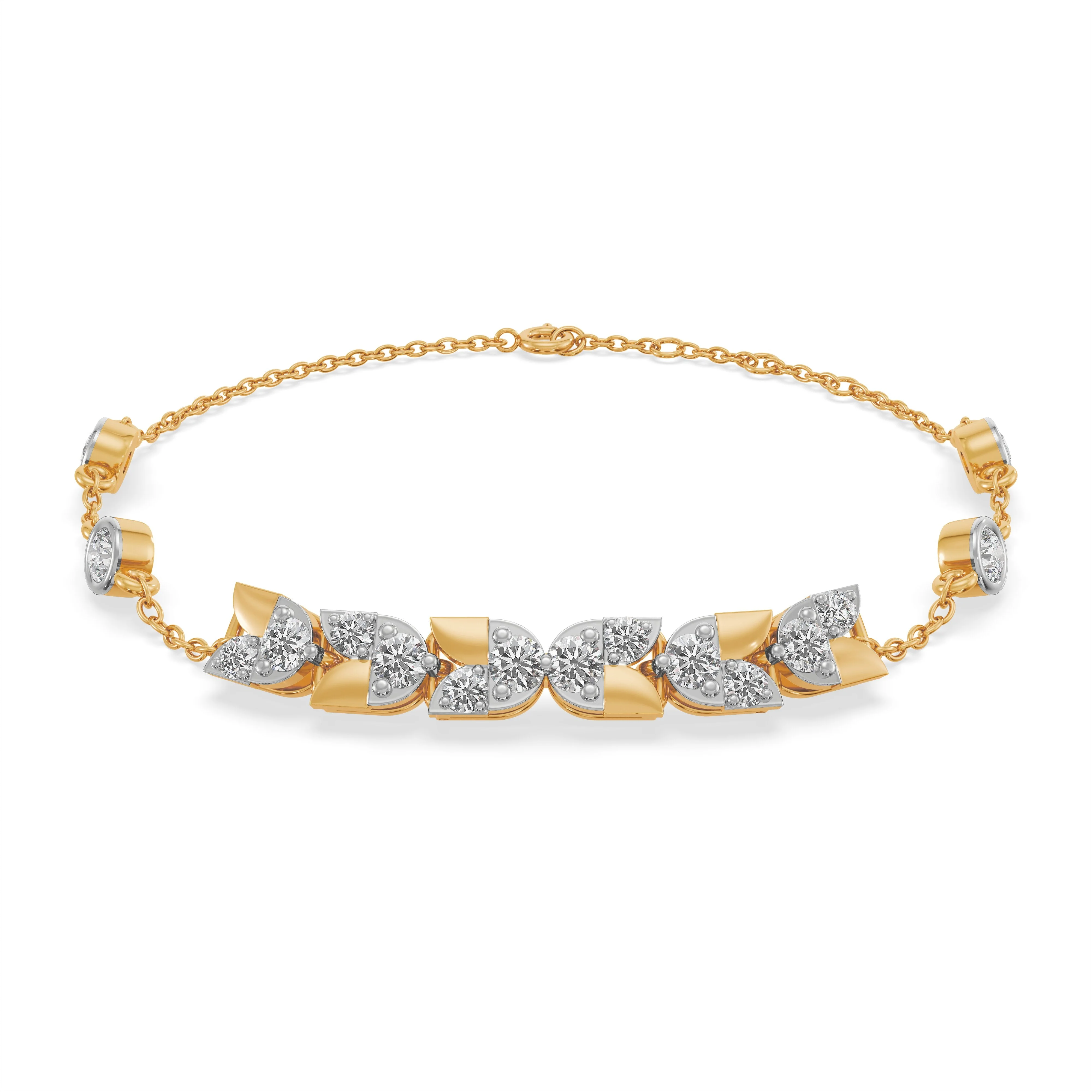 Butterfly Bloom Diamond Bracelet