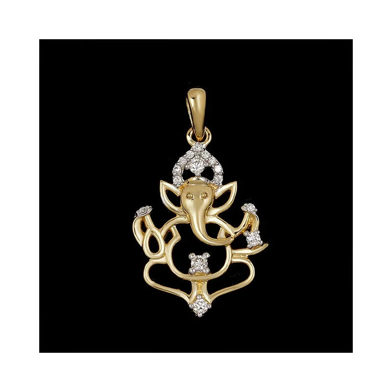 Ganesha Aura Blessing Pendant
