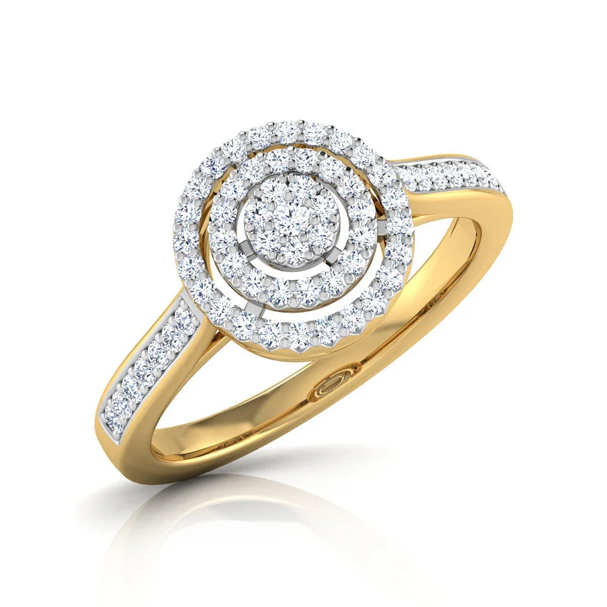 Radiant Orbit Diamond Ring