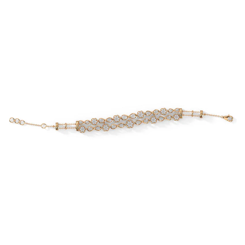 Infinity Blossom Bracelet
