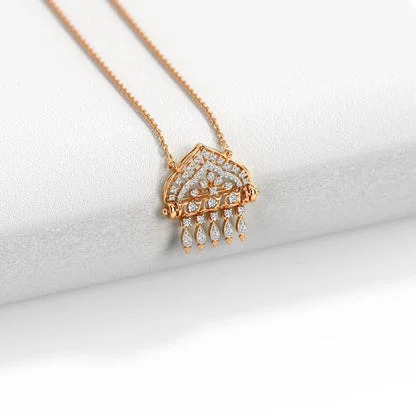 Auric Jharna Diamond Necklace