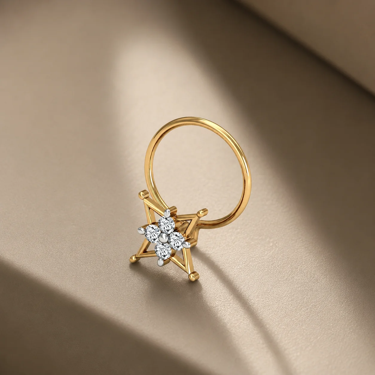 Stellar Bloom Nose Pin