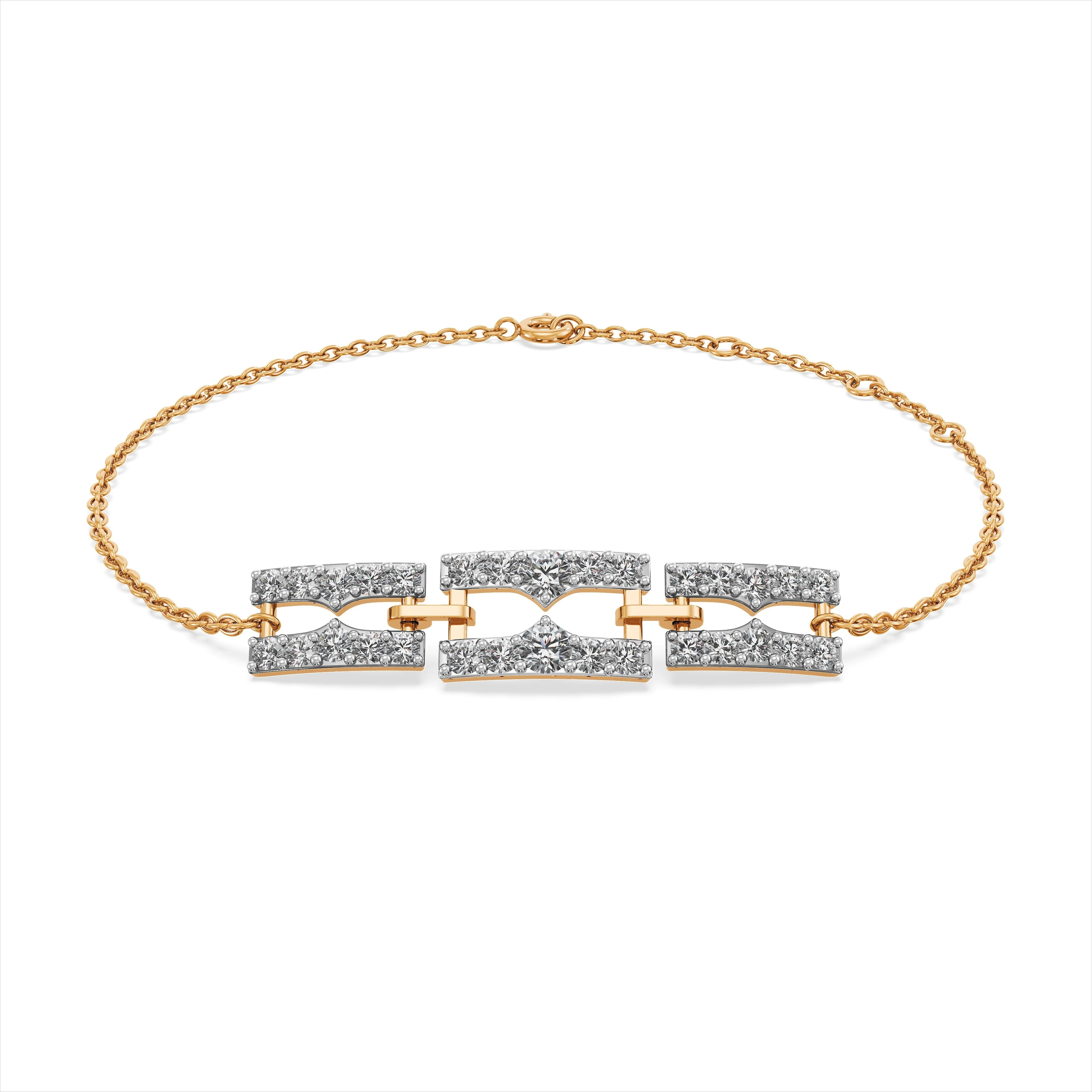 Triple Grace Diamond Bracelet
