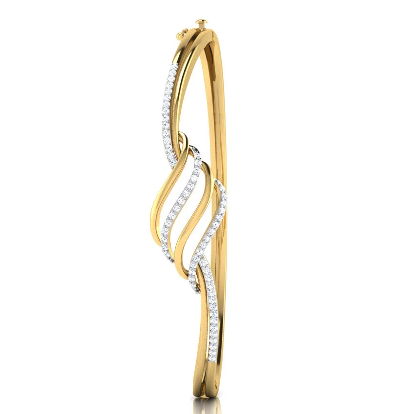 Elysian Twist Diamond Bracelet