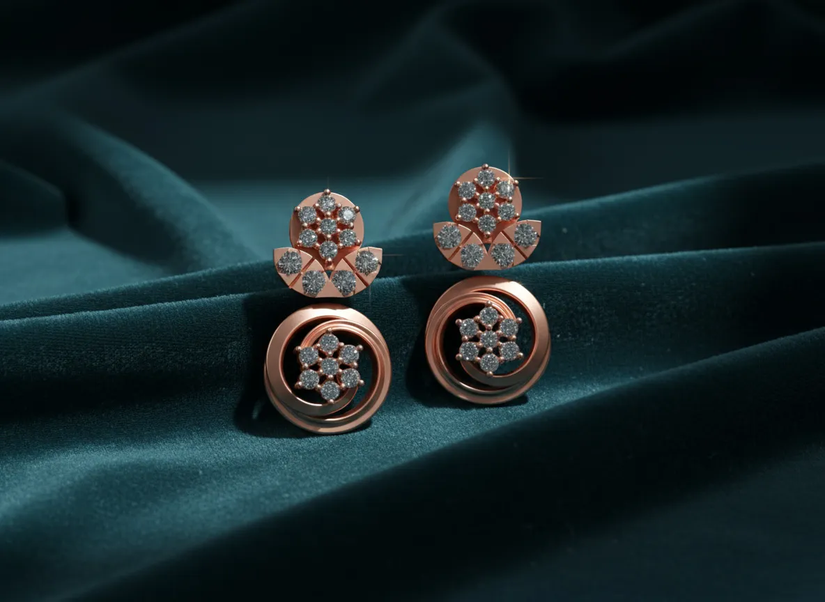 Corvella Bloom Earrings