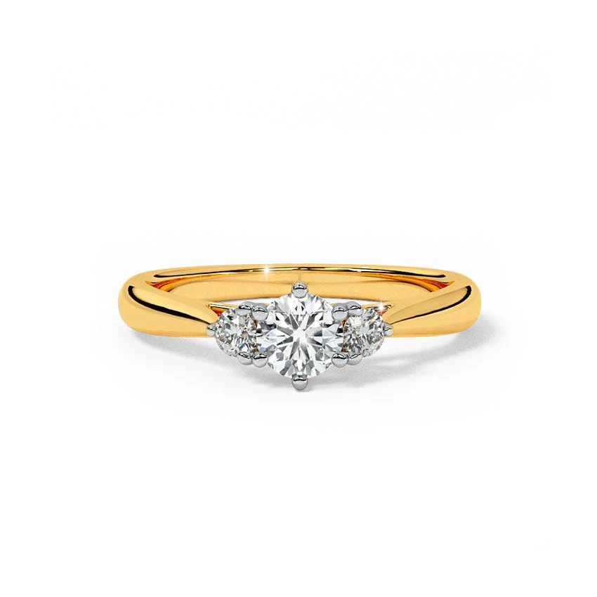 Eternal Three-Stone Diamond Ring