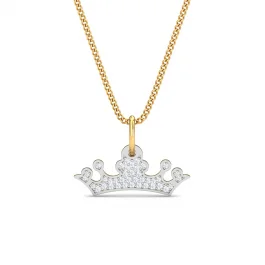 Royal Crown Diamond Pendant